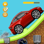 Car Climb Racing Icon