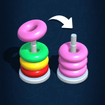 Hoop Sort Puzzle: Color Ring Icon